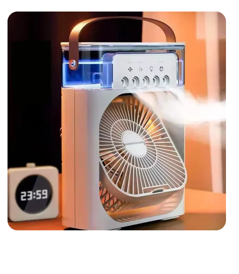 Portable Air Cooler Fan & Household Air Conditioner Humidifier Cooling