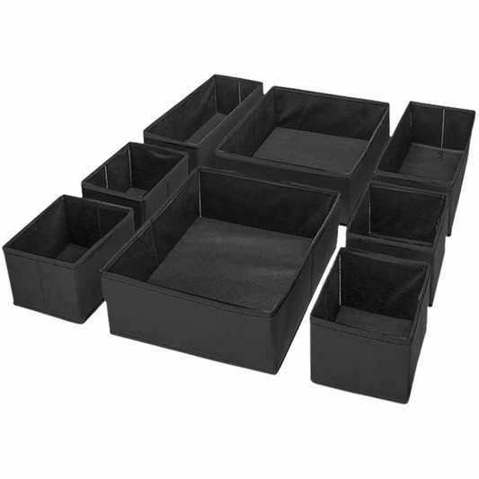 Foldable Fabric Drawer Organizer – 8 in 1