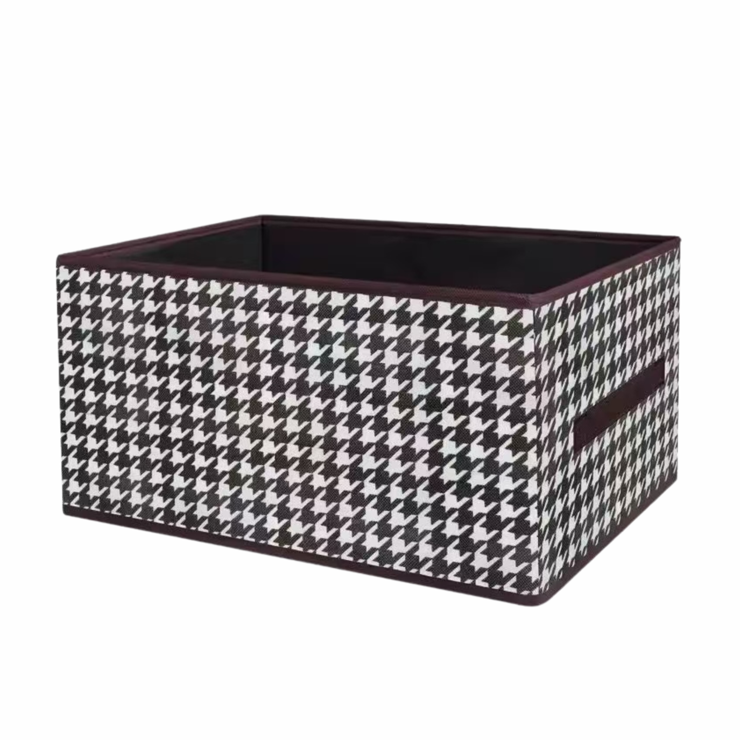 Foldable Closet Storage Box (Black & White Pattern)