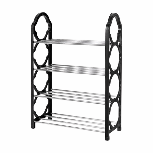 Shoes Organizer Simple Shoe Rack Aluminum Metal Shoes Cabinet Multilayer