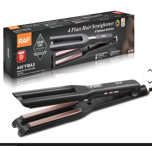 RAF Grooming Kit – 4-Plate Hair Straightener R609