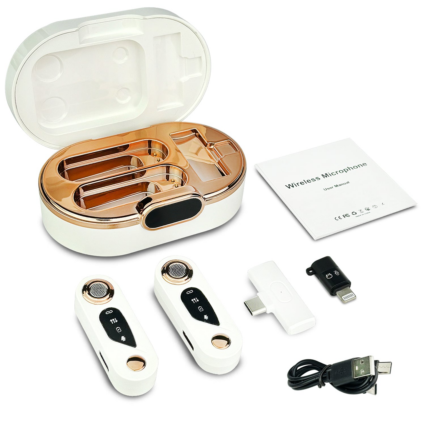 LAVALIER W/GOLD MICROPHONE