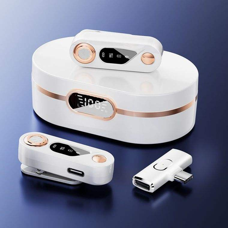 LAVALIER W/GOLD MICROPHONE