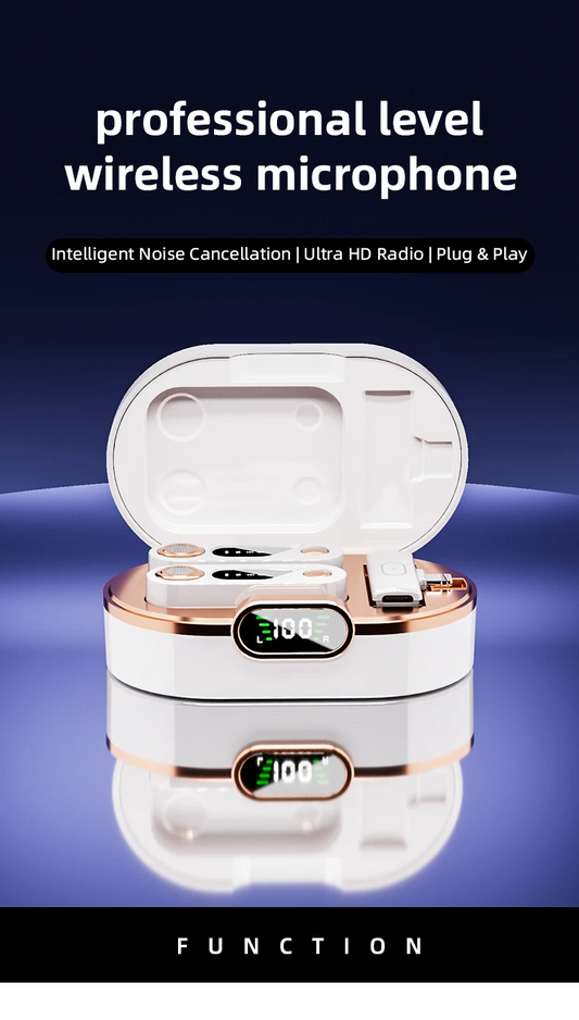 LAVALIER W/GOLD MICROPHONE