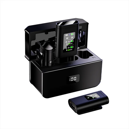 LAVALIER B/W BIG MICROPHONE