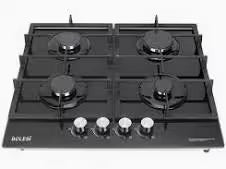 Bolesi Built-In Gas Hob 4 Burners – Cast Iron, Durable & Efficient Cooking