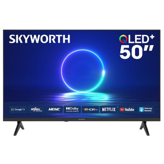 SKYWORTH 50Q6500H 50″ QLED 4K SMART GOOGLE TV