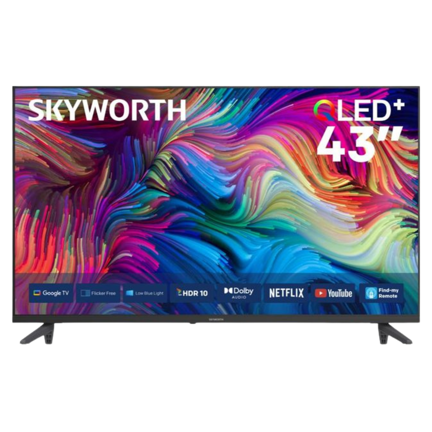 SKYWORTH 43″ QLED GOOGLE TV – 43Q5600H