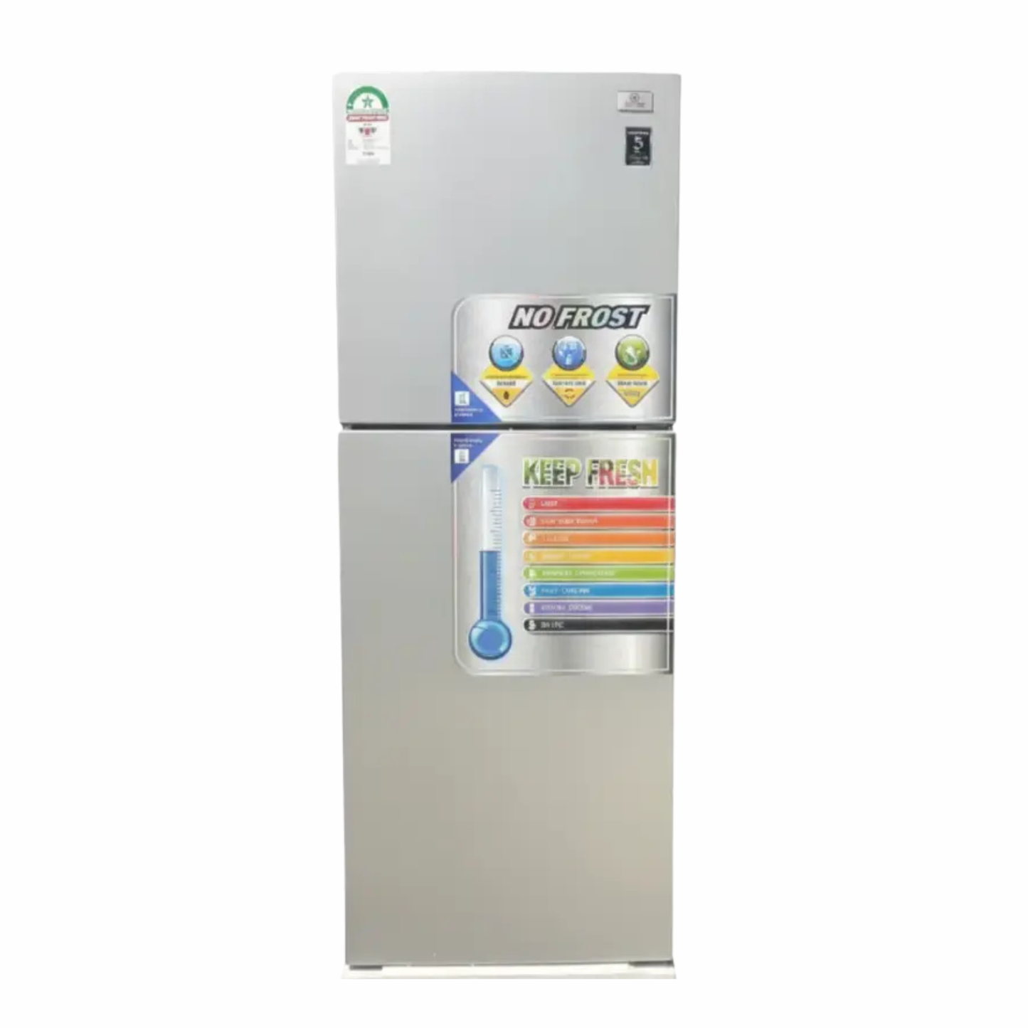 SMARTPRO DOUBLE DOOR FRIDGE 225L NO FROST