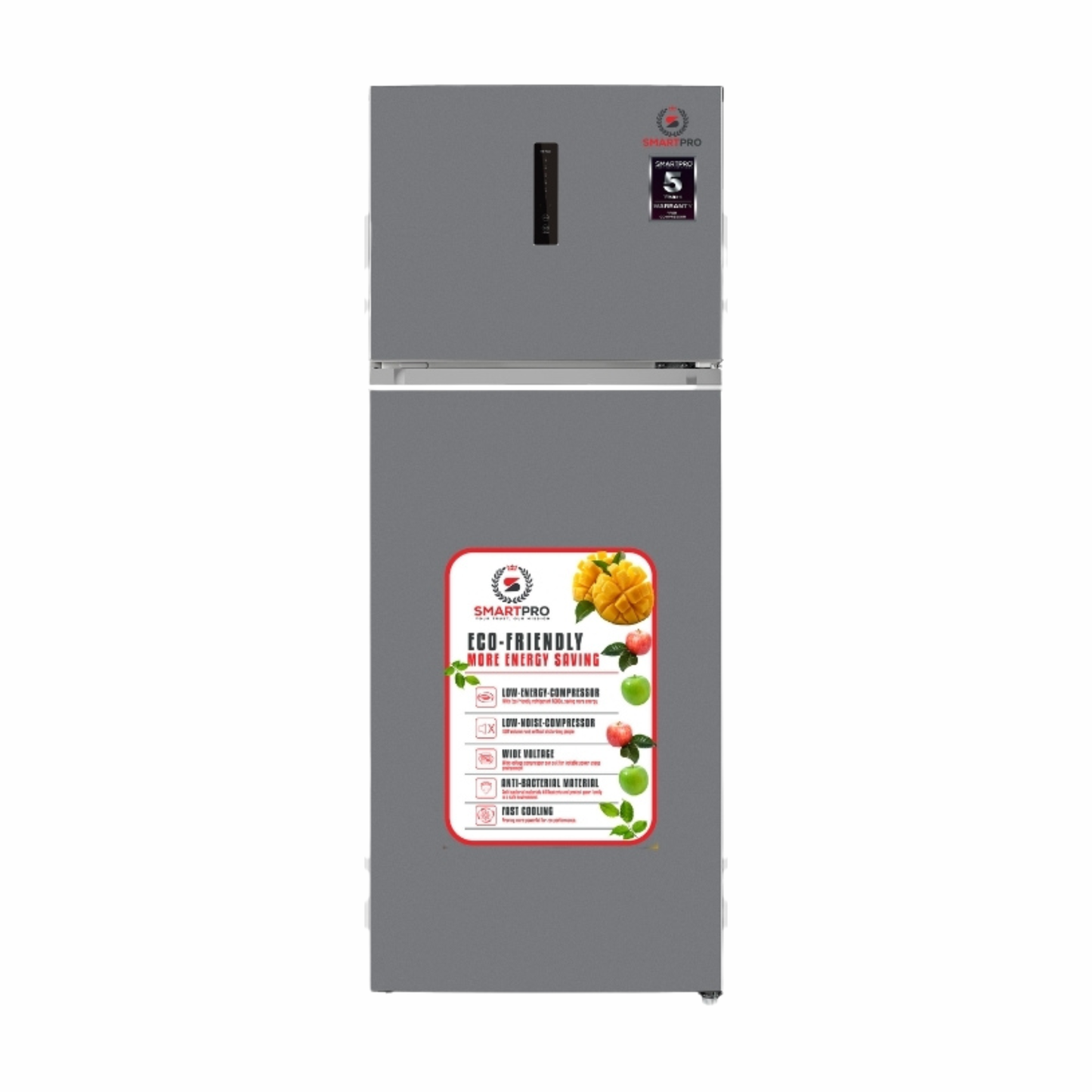 SMARTPRO DOUBLE DOOR FRIDGE 465L