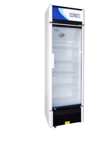 SOLSTAR VERTICAL COOLER 254L(VC2500-WHB SS)