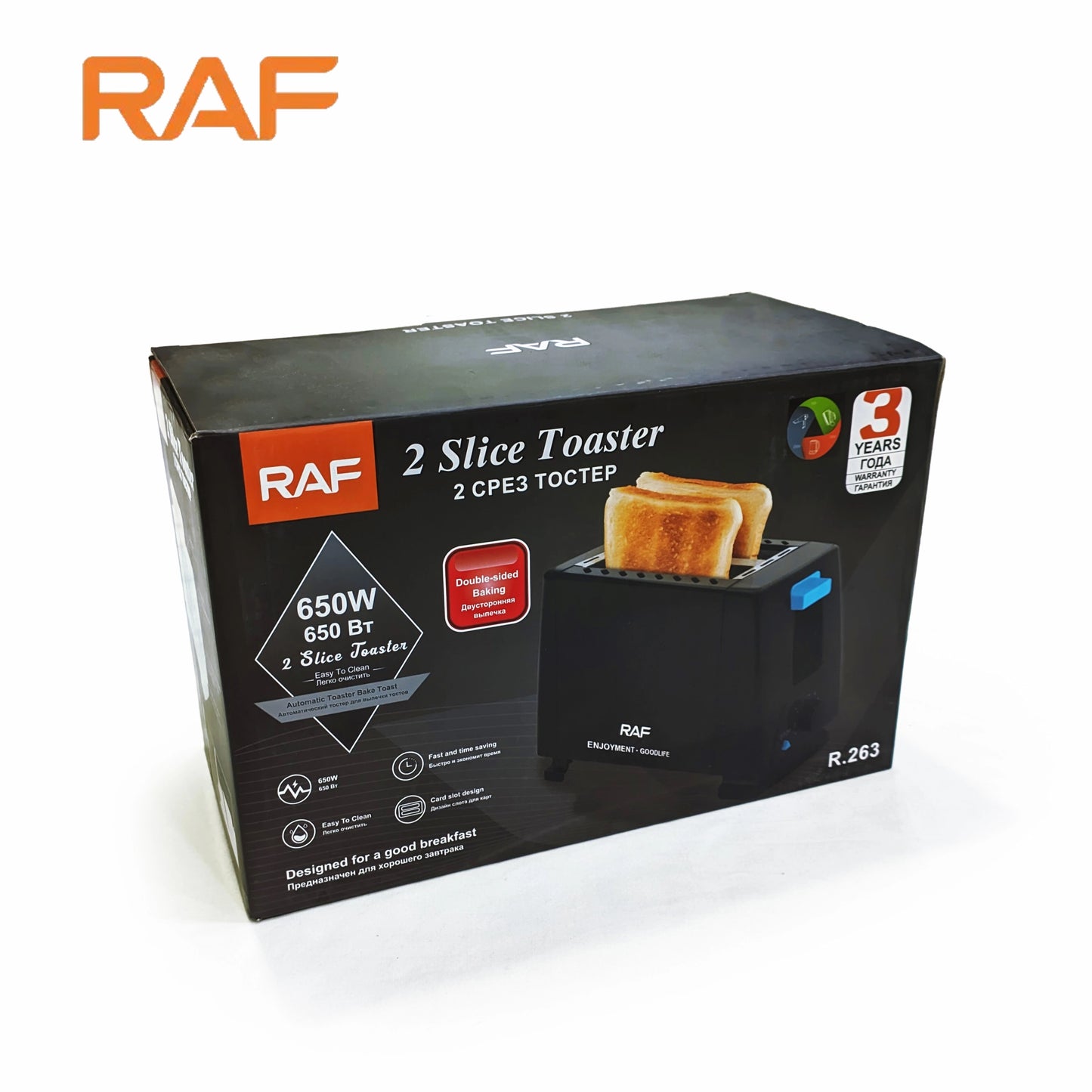 Electric Toaster 2 Slice R.262