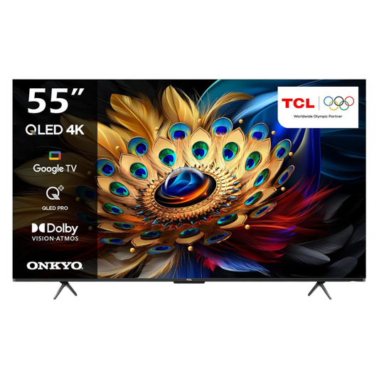 TCL 55″ 55C655 Qled Pro 4k UHD Google Tv