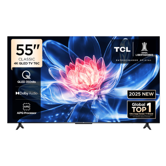 TCL 55″ 55T6C Classic QLED 4K Google Tv