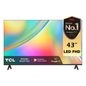 TCL 43″ S5400A (2024) FHD Smart Android Frameless TV – 43S5400