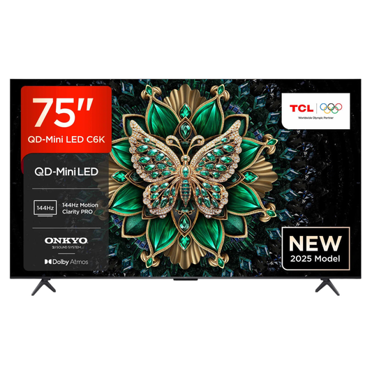 TCL C6K 75 Inch Premium QD-MiniLED TV