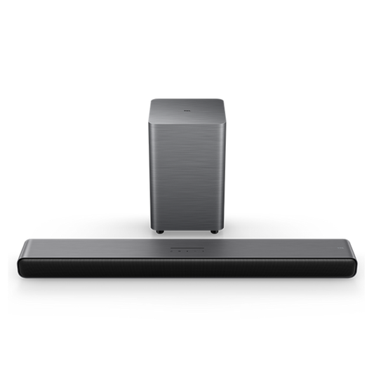 TCL S55H 2.1 Ch Dolby Atmos Soundbar with Wireless Subwoofer — 220 W Home Theater Audio System