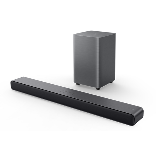 TCL S55H 2.1 Ch Dolby Atmos Soundbar with Wireless Subwoofer — 220 W Home Theater Audio System