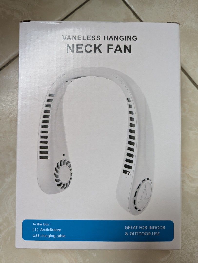 Portable Hanging Neck Vaneless Fan